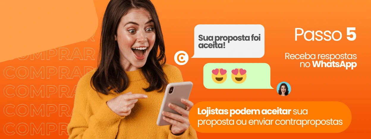 Passo 5 - Aguarde aceitação ou contraproposta